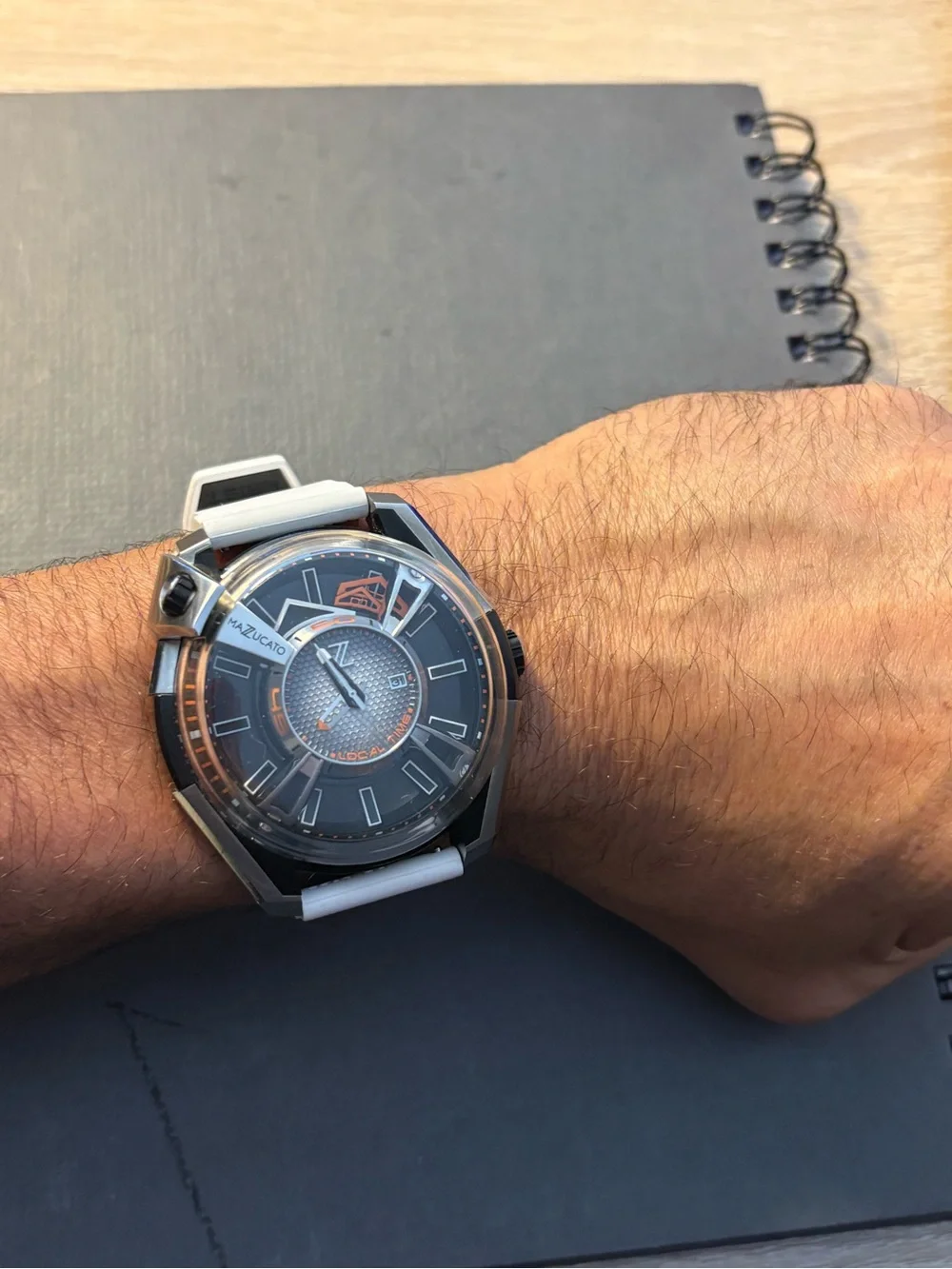 Mazzucato LAX Limited Edition - 04-WH - Dual Time Watch